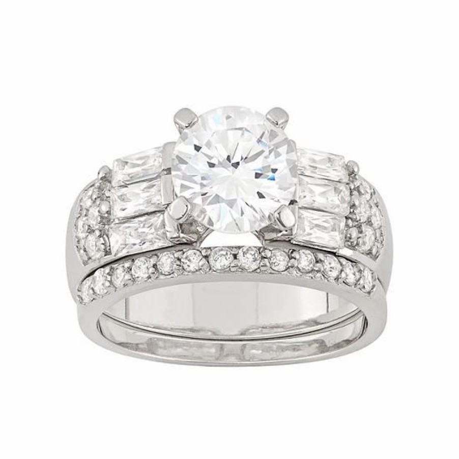 * Designs By Gioelli Cubic Zirconia Engagement Ring Set In | Jewelry