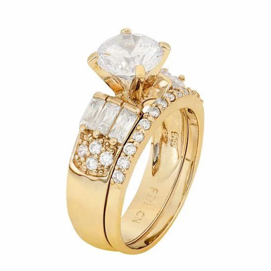 * Designs By Gioelli Cubic Zirconia Engagement Ring Set In | Jewelry