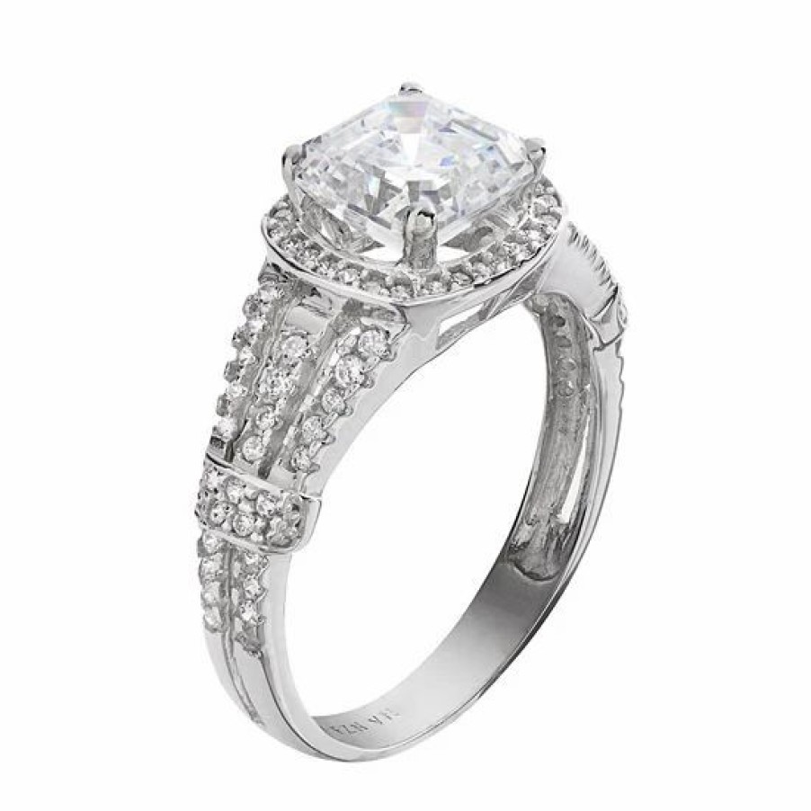 * Designs By Gioelli Cubic Zirconia 10K White Gold Ring | Jewelry