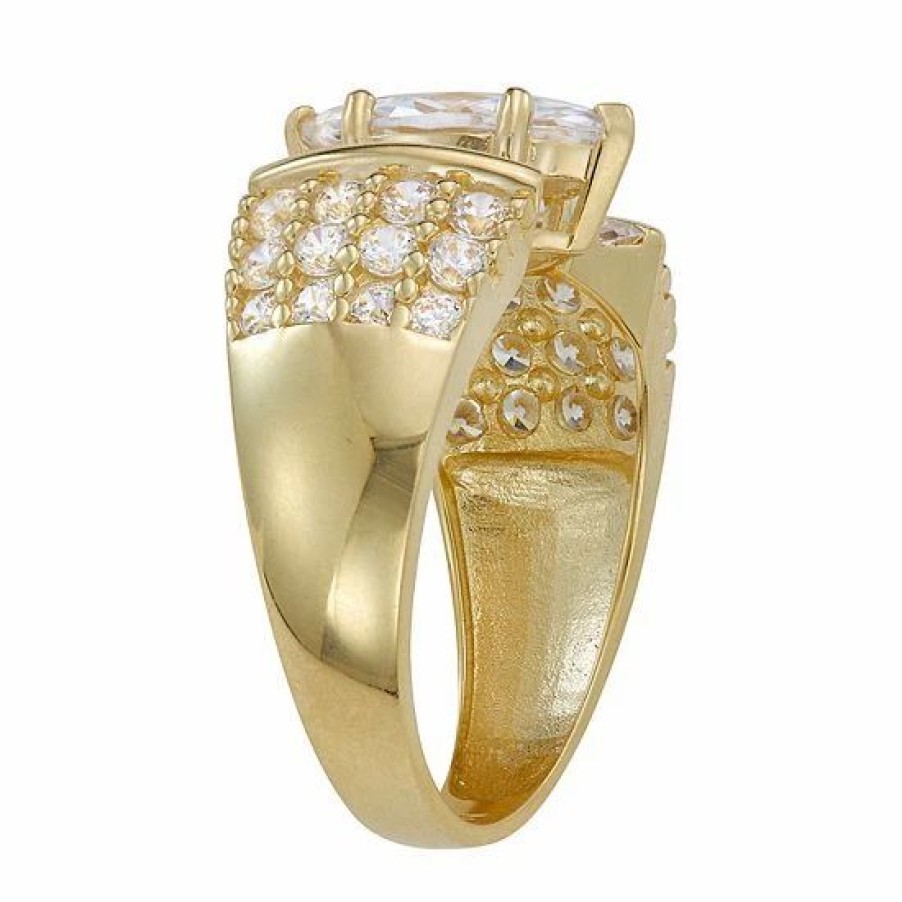 * Designs By Gioelli 10K Gold Cubic Zirconia Marquise Ring | Jewelry