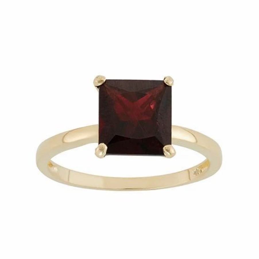 * Designs By Gioelli Garnet 10K Gold Ring | Jewelry