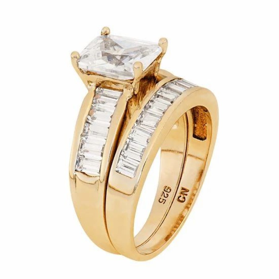 * Designs By Gioelli Cubic Zirconia Engagement Ring Set | Jewelry