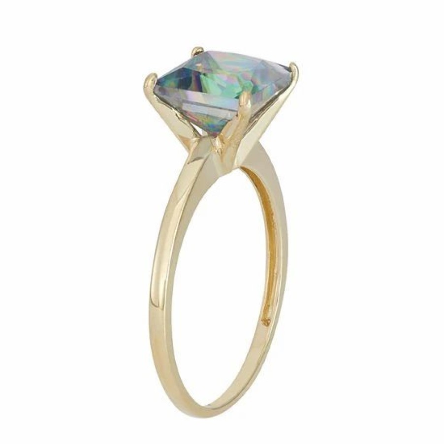 * Designs By Gioelli Mystic Topaz 10K Gold Ring | Jewelry