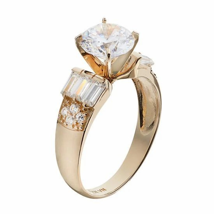 * Designs By Gioelli Cubic Zirconia 10K Gold Ring | Jewelry