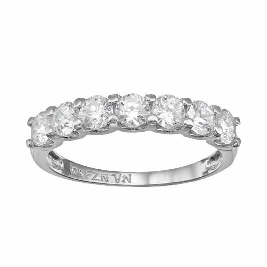 * Designs By Gioelli Cubic Zirconia 10K White Gold Ring | Jewelry