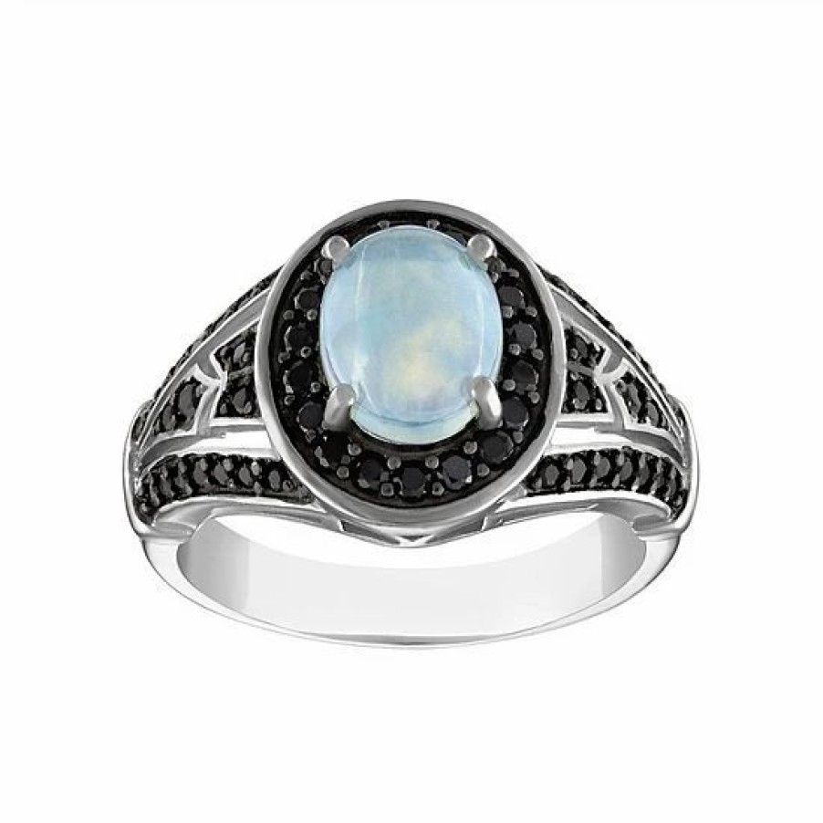 * Designs By Gioelli Sterling Silver White Opal Ring | Jewelry