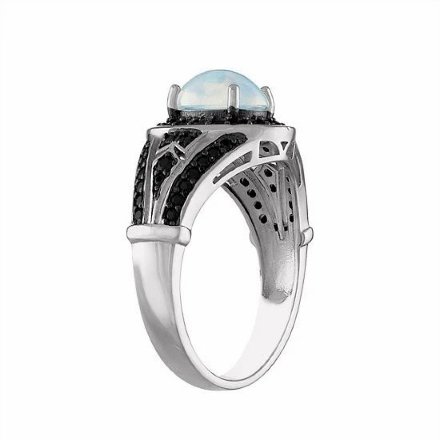 * Designs By Gioelli Sterling Silver White Opal Ring | Jewelry