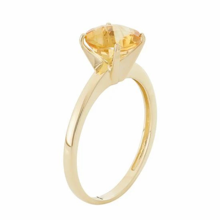 * Designs By Gioelli Citrine 10K Gold Ring | Jewelry