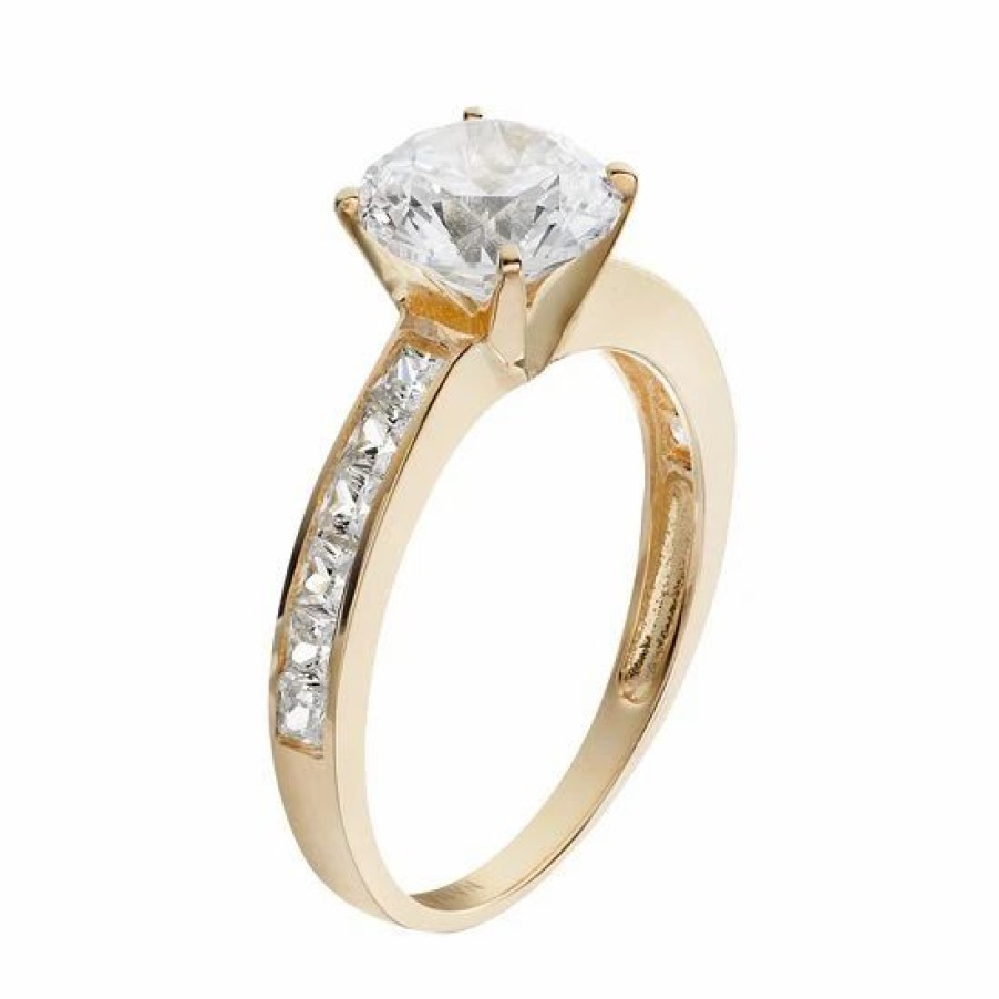 * Designs By Gioelli Cubic Zirconia 10K Gold Ring | Jewelry