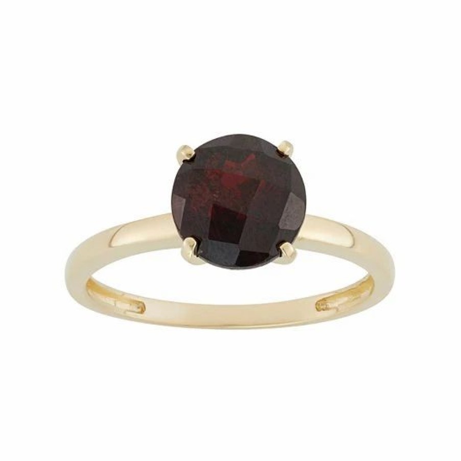 * Designs By Gioelli Garnet 10K Gold Ring | Jewelry