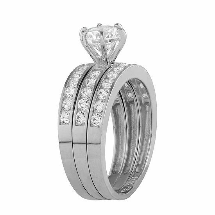 * Designs By Gioelli 10K Gold 3-Piece Engagement Ring Set | Jewelry