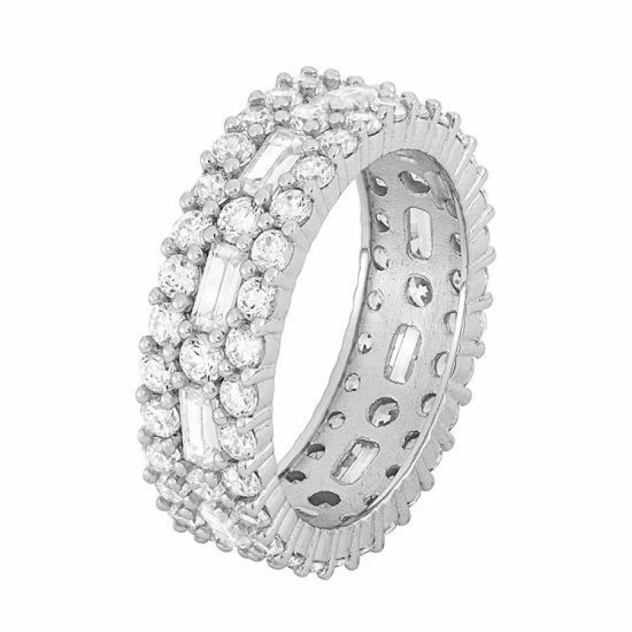 * Designs By Gioelli Cubic Zirconia Sterling Silver Ring | Jewelry