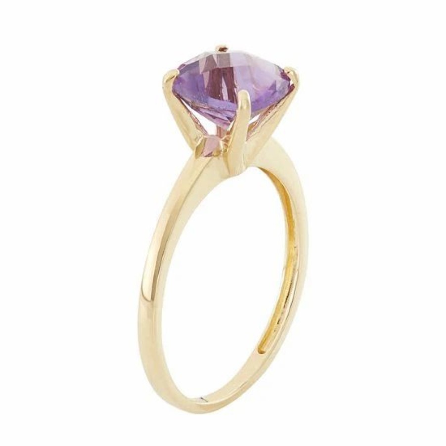 * Designs By Gioelli Amethyst 10K Gold Ring | Jewelry