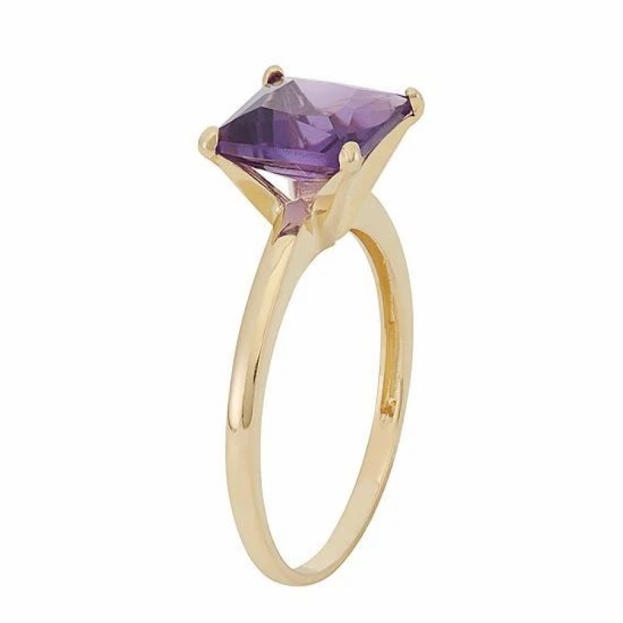 * Designs By Gioelli Amethyst 10K Gold Ring | Jewelry