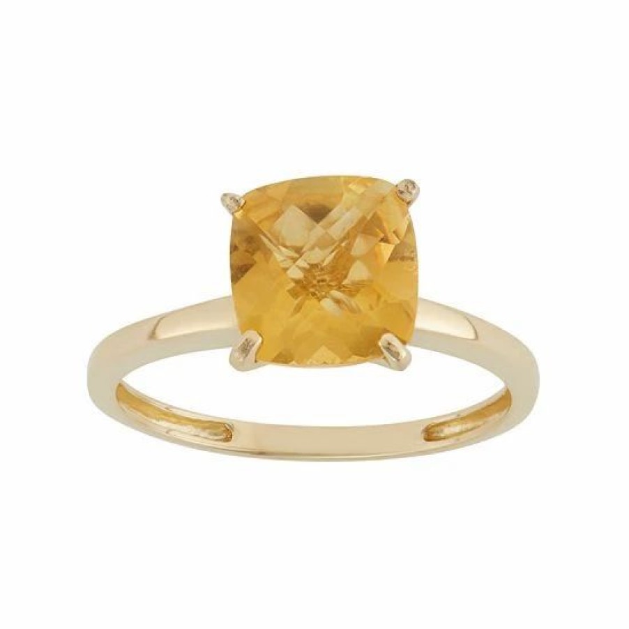 * Designs By Gioelli Citrine 10K Gold Ring | Jewelry