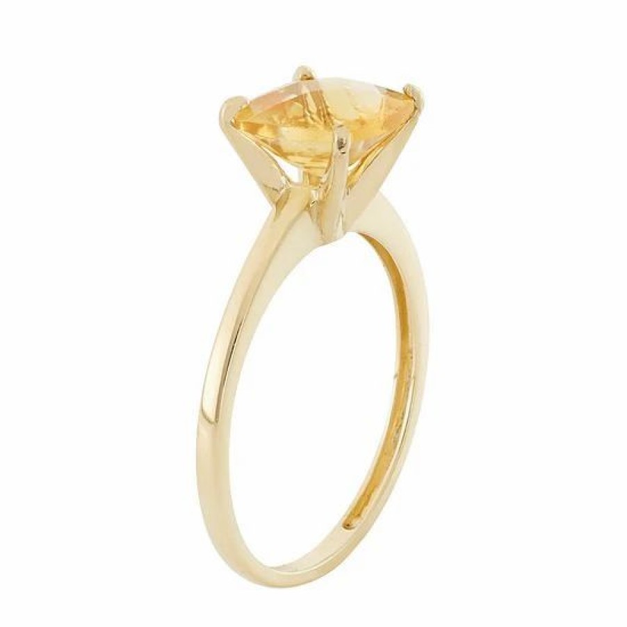 * Designs By Gioelli Citrine 10K Gold Ring | Jewelry